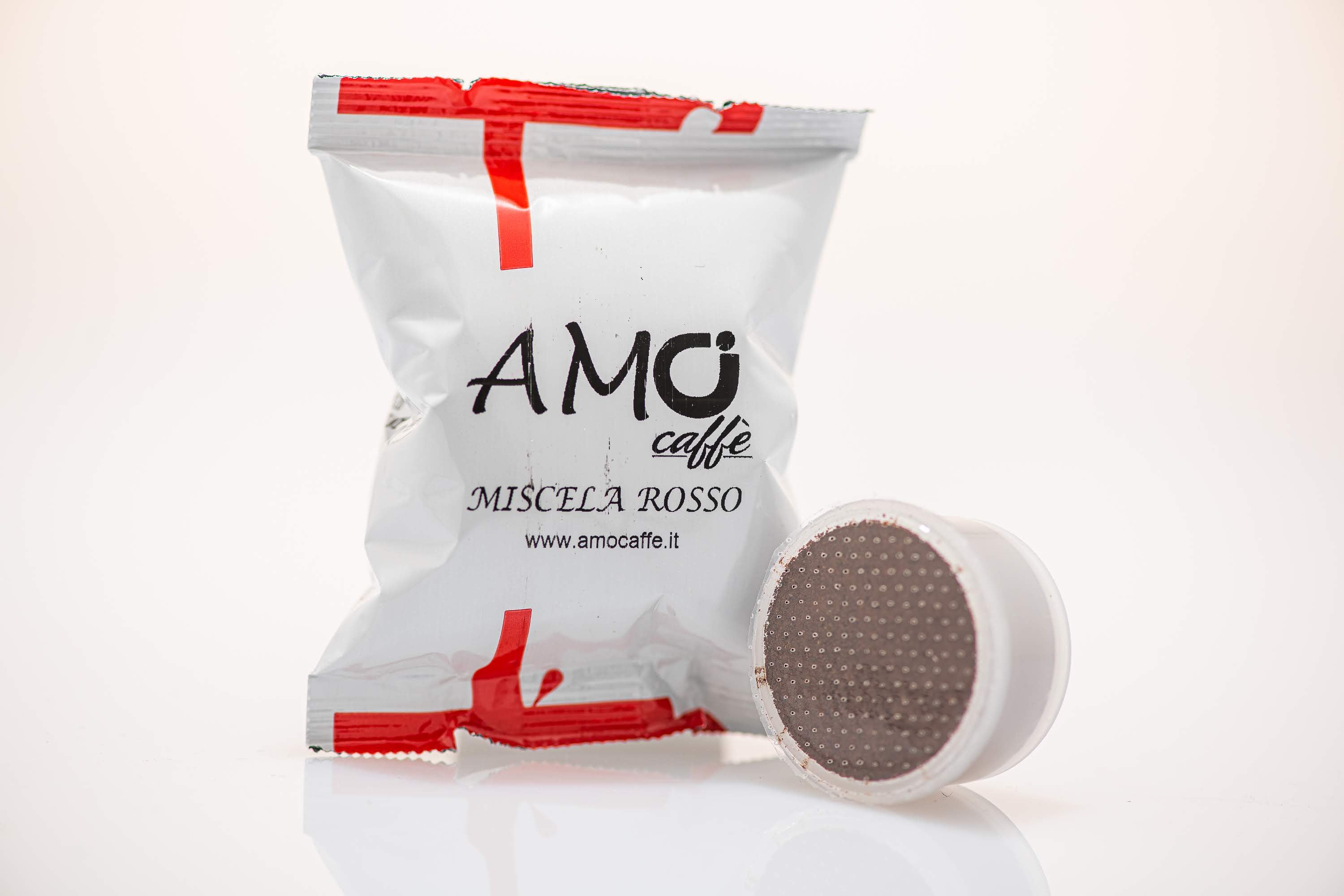 AMO CAFFÈ IN CAPSULA COMPATIBILE POINT ROSSO CREMOSO (0,28€/1 PZ.) -100PZ