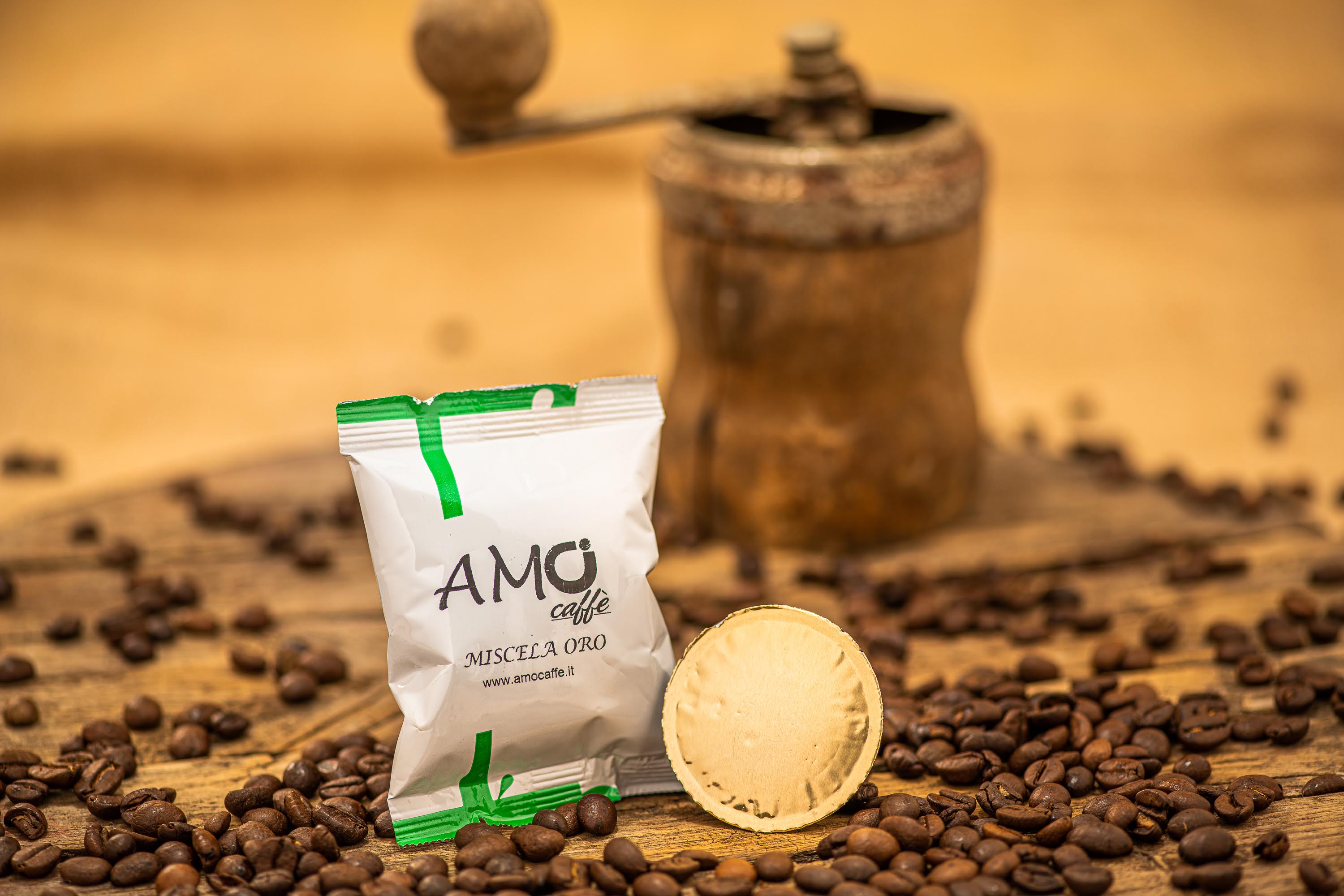 AMO CAFFÈ IN CAPSULA COMPATIBILE A MODO MIO MISCELA ORO SPECIALE (0,30€/1 PZ.) -100PZ.