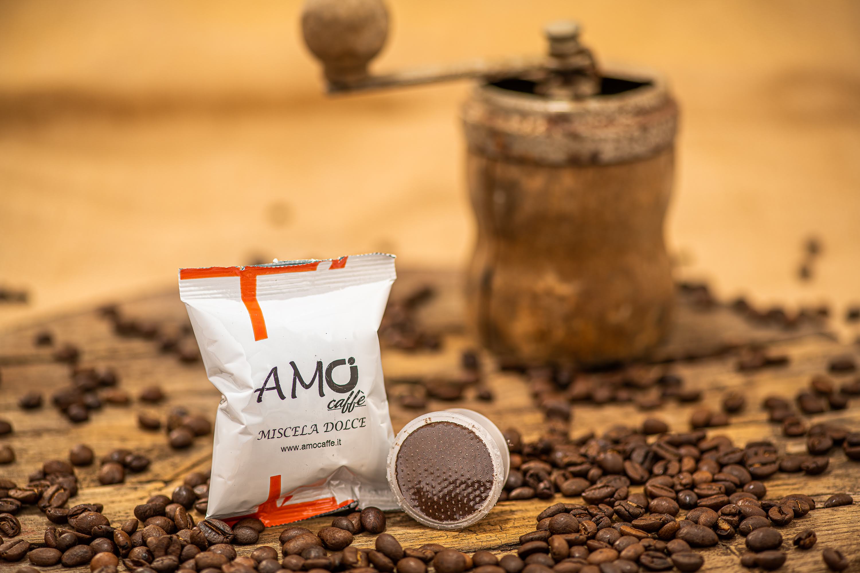 AMO CAFFÈ IN CAPSULA COMPATIBILE POINT DOLCE CREMA 100% ARABICA (0,35€/1 PZ.) -100PZ